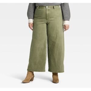 Universal Thread Women's High-Rise Sailor Wide Leg Ankle Jeans Size 12